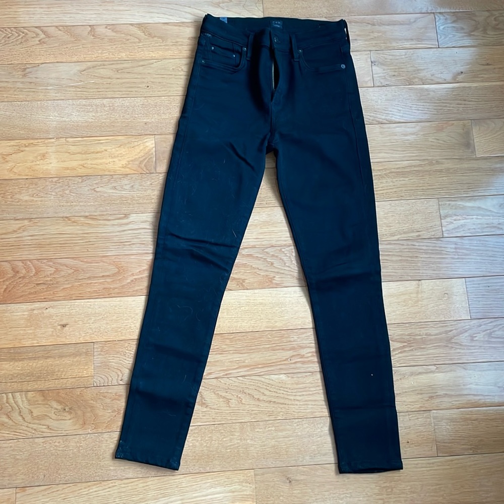 Citizens of Humanity black Jeans Rocket high rise skinny jeans size 26